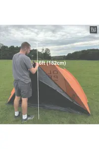 OLPRO Outdoor Leisure Products Beach Tent Orange