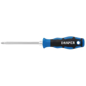 Draper 2-in-1 Reversible Blade Soft Grip Screwdriver, SL6/PZ2 x 175mm 21009