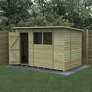 Beckwood 10x6 Pent Shed - 2 Windows