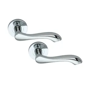 Camila Lever Door Handle Polished Chrome