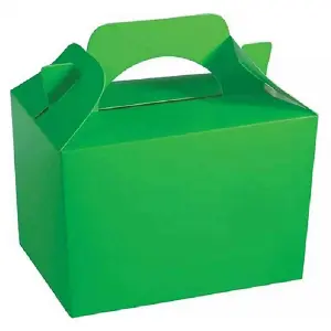 Playwrite Plain Treat Box (Pack of 20) Neon Green (One Size)