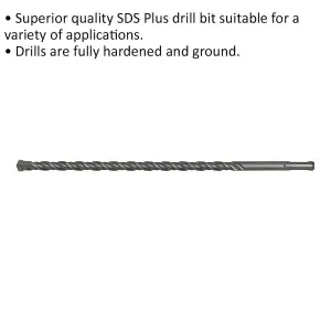 Premium 12 x 310mm SDS Plus Drill Bit for Smooth and Efficient Drilling