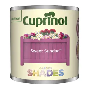 Cuprinol Garden shades Sweet Sundae Matt Multi-surface Garden Wood paint, 125ml Tester pot