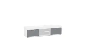 Birlea Edgeware TV Unit White & Grey