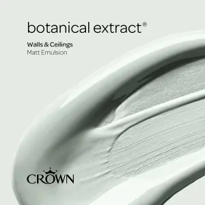 Crown Walls & Ceilings Matt Emulsion Paint Botanical Extract - 2.5L