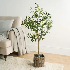 Artificial Olive Tree Plant in Pot Home Decor Party New Home Natural Style 110cm