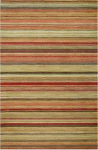 John Lewis Russet Multistripe Rug