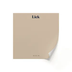 Lick Beige 09 Peel & stick Tester