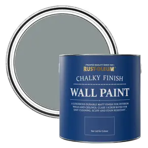 Rust-Oleum Slate Chalky Wall & Ceiling Paint 2.5L