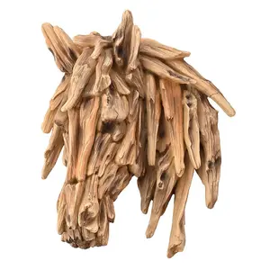 Naturecraft Resin Driftwood Collection Horse Head Wall Art