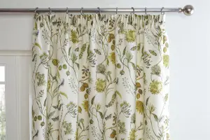 Grove Pencil Pleat Curtains Curtain Pair