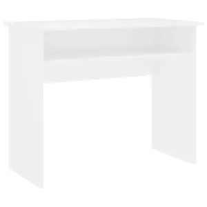 Berkfield Desk White 90x50x74 cm Engineered Wood