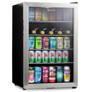 Subcold Super 115 LED Drinks Fridge - Stainless Steel