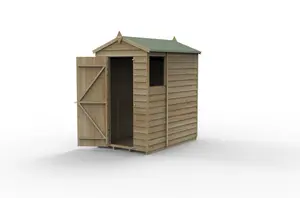 4LIFE Apex Shed 4x6 - Single Door - 1 Window