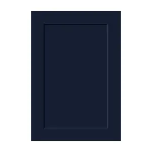 Kitchen Kit Shaker Sample Kitchen Unit Cabinet Door 396mm - Ultra Matt Indigo Blue