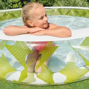 Intex Inflatable Pool green 90 inches diameter x 22 inches deep (229 x 56cm)