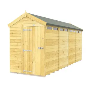 DIY Sheds 5x16 Apex Security Shed - Single Door