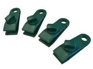 Faithfull - Tarpaulin Clips - Set of 4