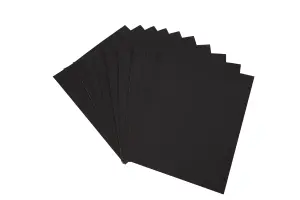 Silicon carbide Assorted Hand sanding sheets, Pack of 10 for Metal & wood