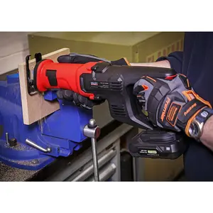 20V Cordless Reciprocating Saw - 22mm Stroke - BODY ONLY - Durable & Lightweight