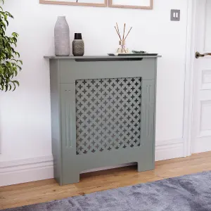 Vida Designs Oxford Small Grey Radiator Cover