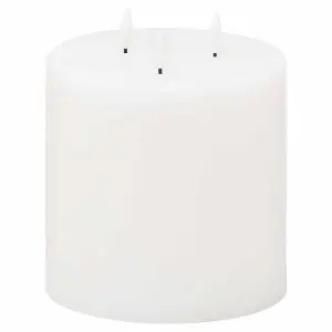 Luxe Collection Natural Glow 6x6 LED White Candle