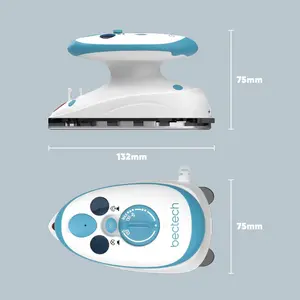 Travel Iron Small Mini Compact Steamer Quilting Iron 408W NonStick 40ml Capacity