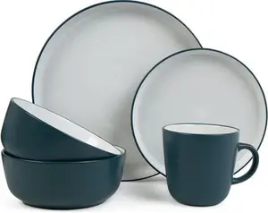 Habitat 16 Piece Stoneware Dinner Set