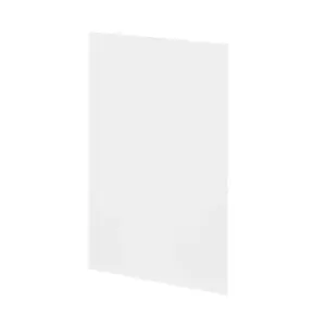 GoodHome Caraway Balsamita matt white slab Standard Blanking panel (H)719mm (W)455mm