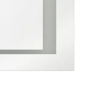 LED Bathroom Mirror EYRE Silver