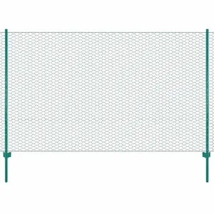 Daryll Green Metal Wire/Mesh Fence 50cm H x 2500cm W