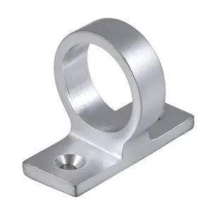 Sash Window Ring Lift - Satin Chrome