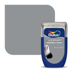 Dulux Easycare Washable & Tough Natural slate Matt Wall & ceiling Emulsion paint, 30ml Tester pot