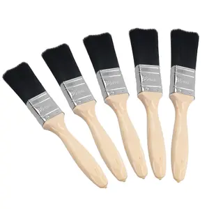 Professional Paint Brush Painters Painting Decorating Wooden Handle 5pk