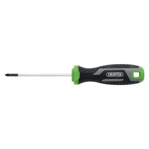 Draper Pozi Soft Grip Screwdriver, PZ0 x 75mm 13369