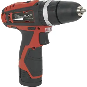 Cordless Hammer Drill Driver Kit - 12V 1.5Ah Lithium-ion Battery - 10mm Chuck