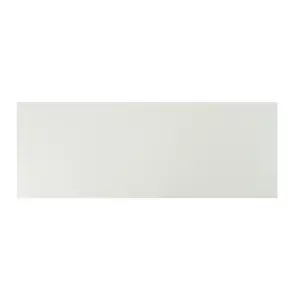 GoodHome Perma Satin White Square edge MDF Worktop (T) 2.8cm x (L) 120.5cm x (W) 45.2cm