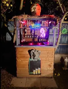 Summer garden bar - Small  - Outdoor wooden bar