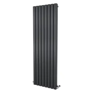 Ximax Vulkan Square VUQ1800585A Anthracite Gas Vertical Designer 6198BTU Radiator, (W)585mm x (H)1800mm