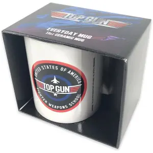 Top Gun Fighter Weapons School Mug Blue/Red/White (One Size)