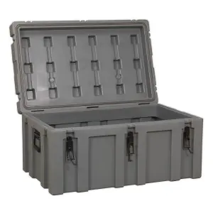 Sealey Rota-Mould Cargo Case Heavy Duty Polypropylene 870mm Grau RMC870