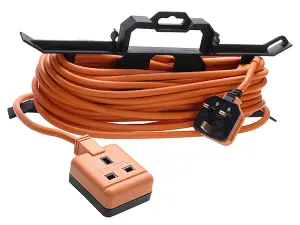 Masterplug Extension Lead 15 m On H Frame (CT1513-MP)