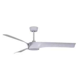 Avdul 132cm Ceiling Fan with Light Kit White