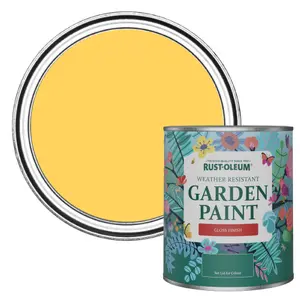 Rust-Oleum Lemon Jelly Gloss Garden Paint 750ml