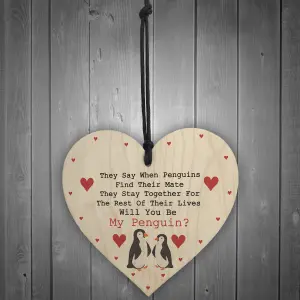 Penguin Couple Gift Valentines Day Gift For Him Her Girlfriend Boyfriend Wife