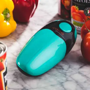 Electric Tin Can Opener Automatic One Touch Battery Operated Cooks Professional