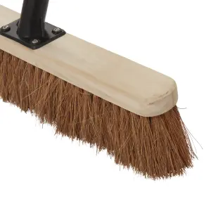 Soft Coco Indoor & outdoor Broom, (W)450mm