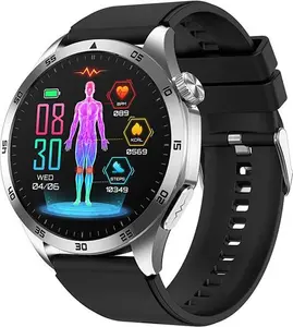 2024 New Cardica Blood Glucose Smart Watch ECG Monitoring Blood Pressure Body Temperature Smartwatch Men IP68 Waterproof Fitness Tracke