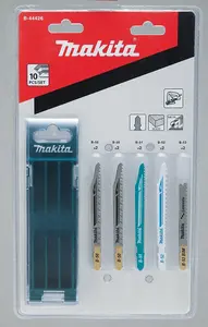 Makita B-44426 10 Piece Jigsaw Blades Super Express Long Life Blades Wood Metal