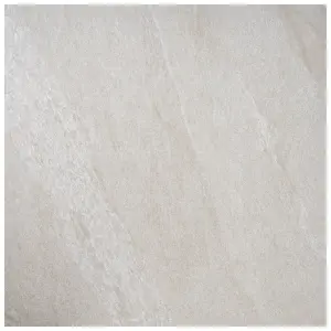 Fresca Persia Beige Matt Stone effect Textured Porcelain Outdoor Floor Tile, Pack of 2, (L)600mm (W)600mm